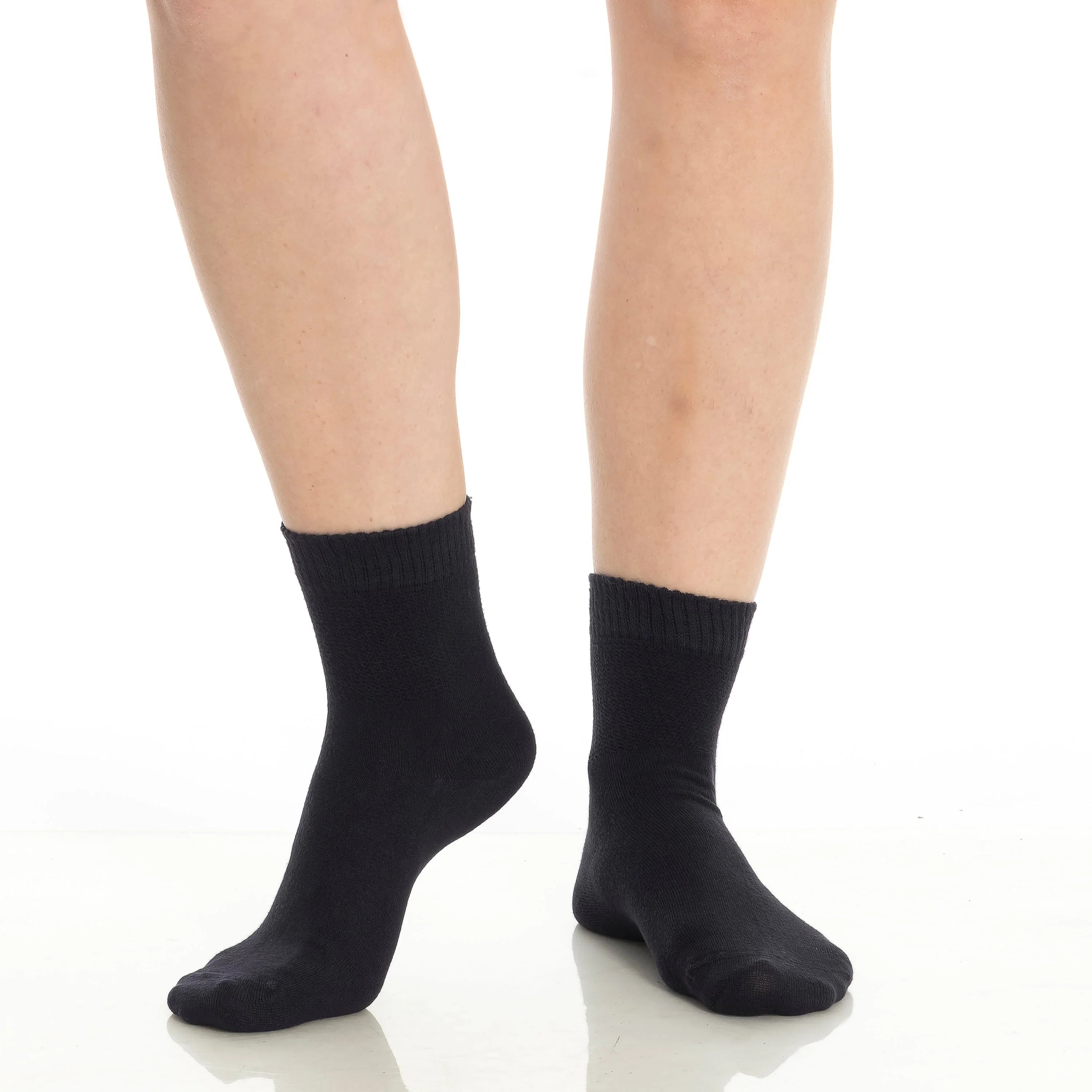 Men’s & Women’s Bamboo Diabetic Ankle Socks 4-Pack