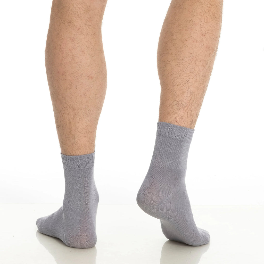 Men’s & Women’s Bamboo Diabetic Ankle Socks 4-Pack
