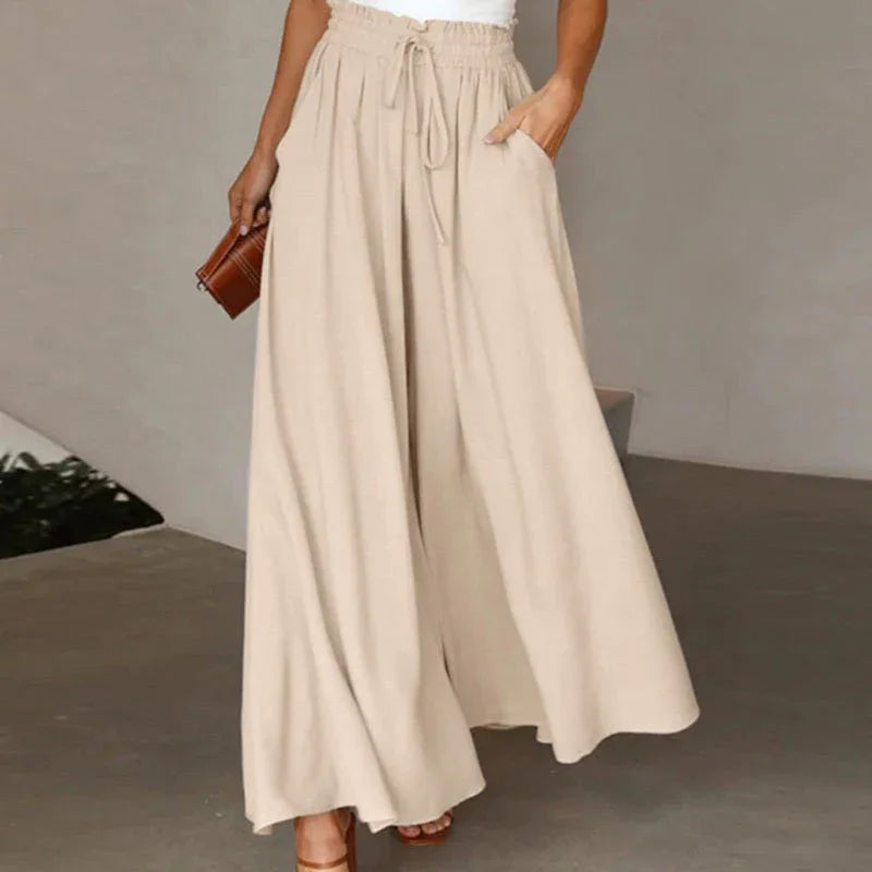 Women's High Waist Wide Leg Pants