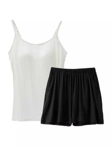 Ximena Modal Adjustable Strap Padded Two Piece Sets