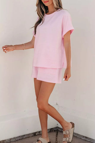 Olivia Stripe Matching Oversized Two Piece Sets