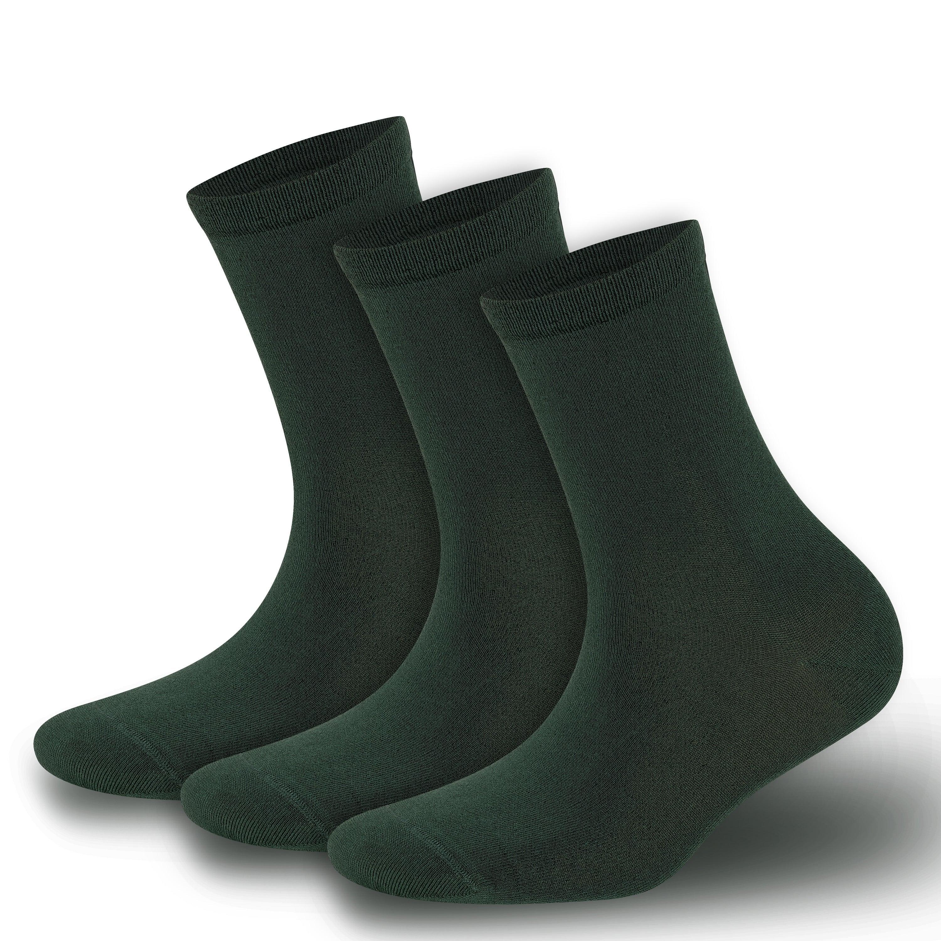 Women’s Bamboo Crew Socks 3-Pack