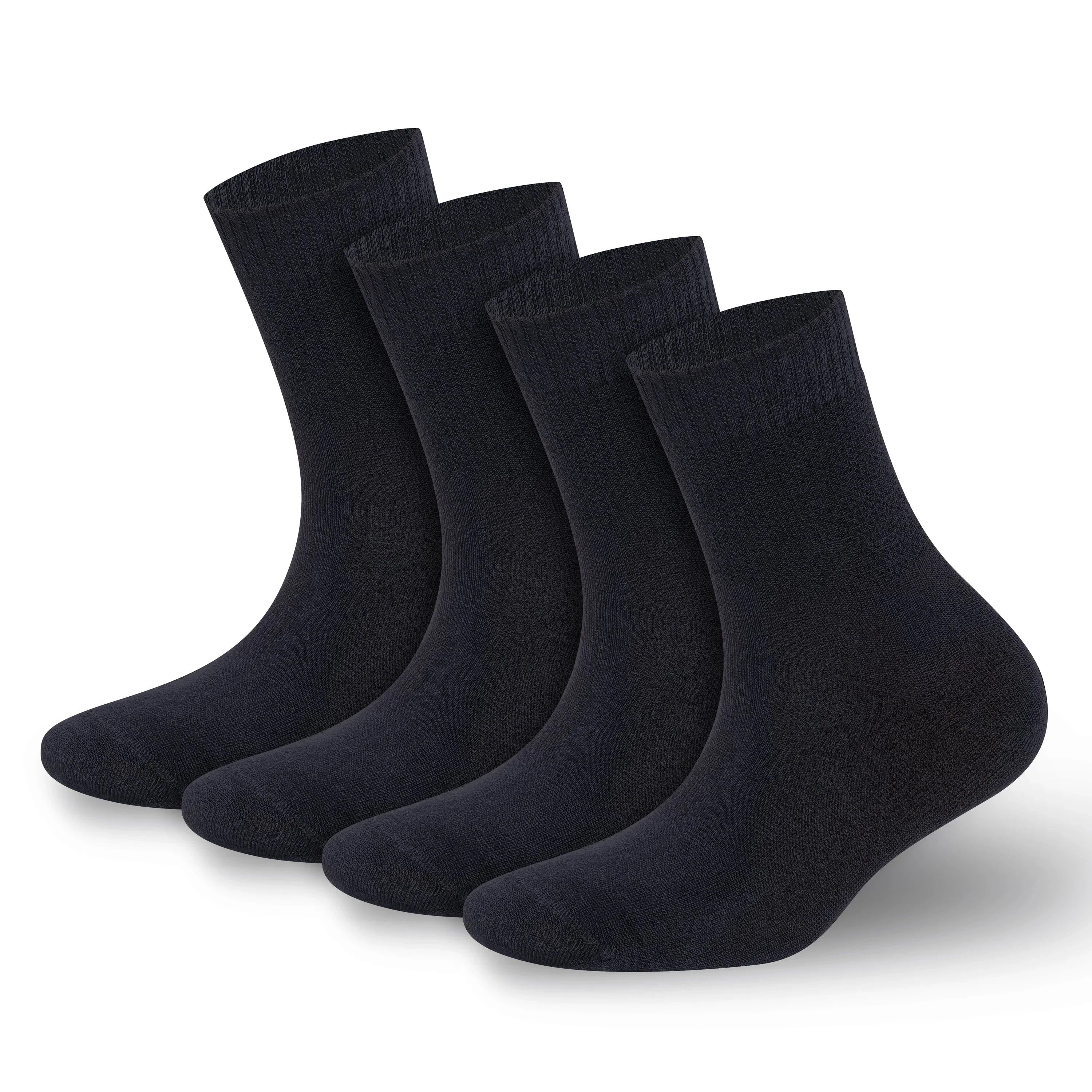 Men’s & Women’s Bamboo Diabetic Ankle Socks 4-Pack