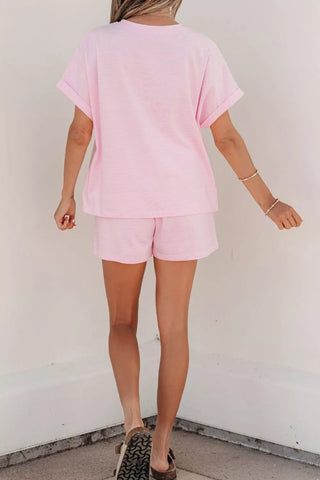 Olivia Stripe Matching Oversized Two Piece Sets