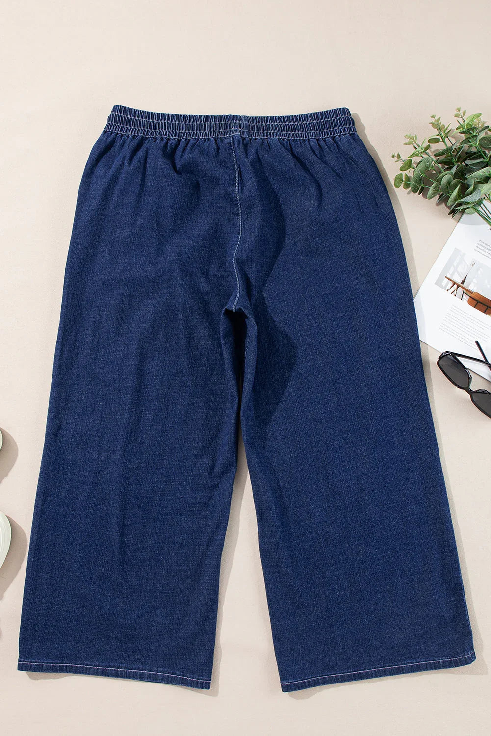 Analeia Wide Leg Casual PLUS Jeans
