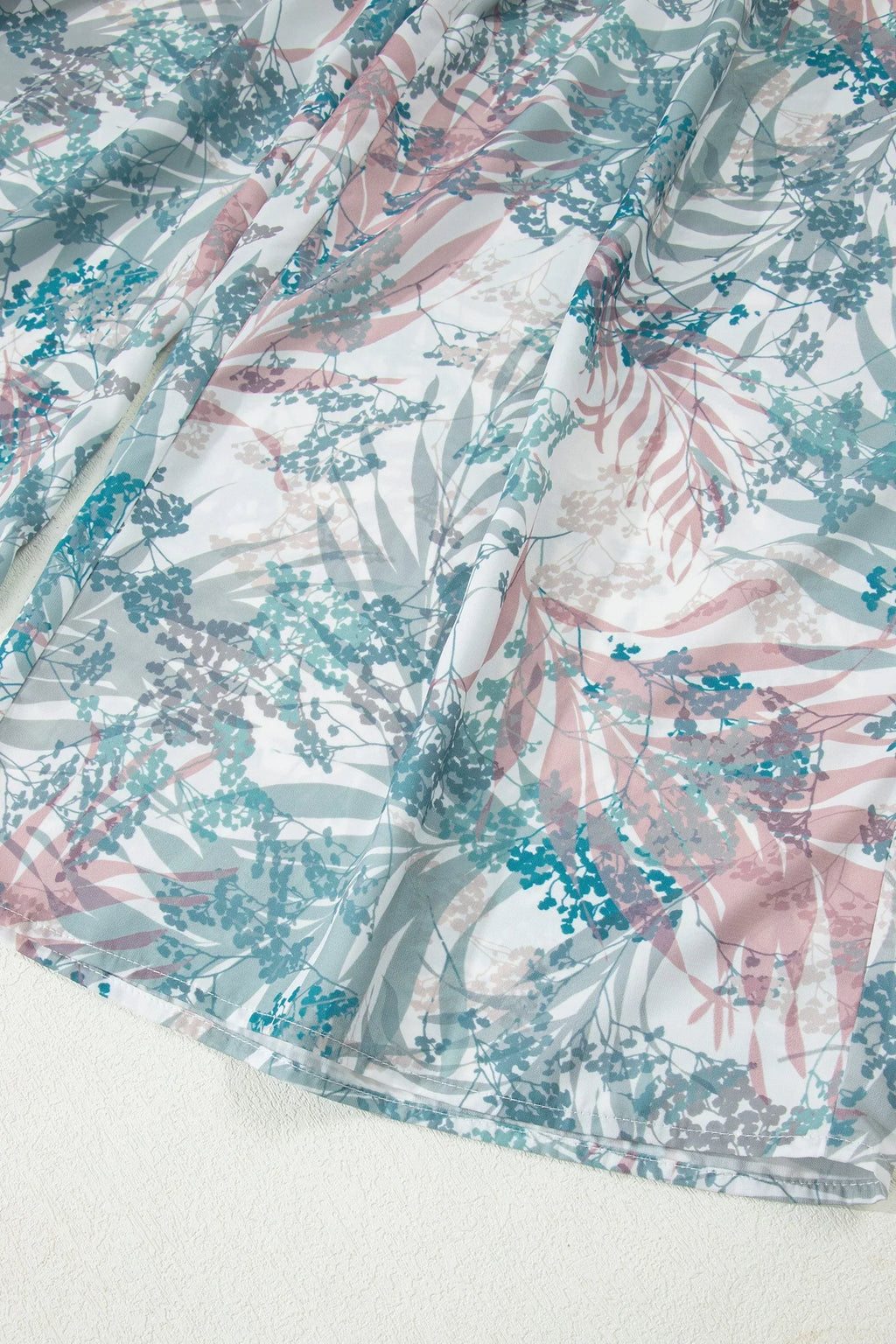 Zoe Tropical Palm Cropped Two Piece Sets