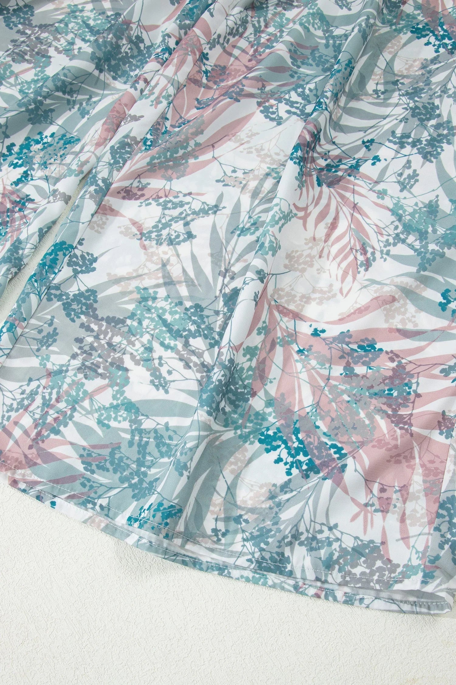 Zoe Tropical Palm Cropped Two Piece Sets