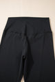 Lia Black V Shape High Waist Flared Leggings