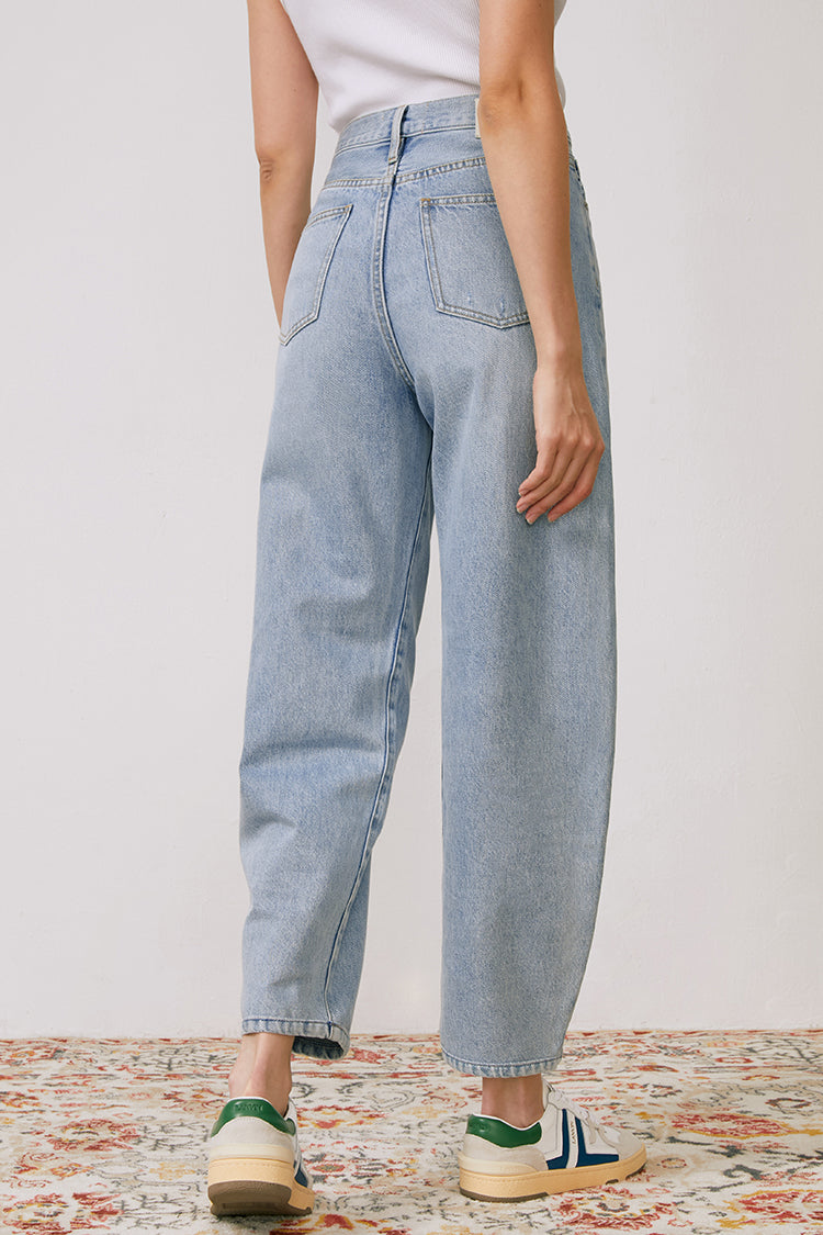Queens Of Noise High Rise Barrel Jeans