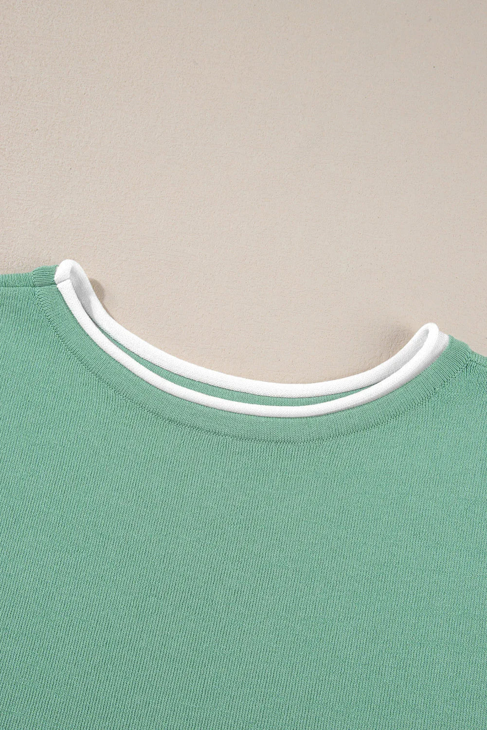Wanda Contrast Trim and Drawstring Two Piece Set