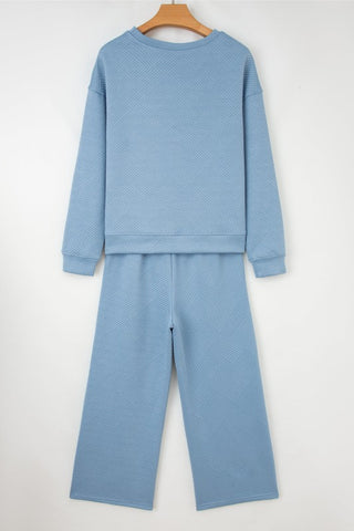 Victoria Elegant Textured Two Piece Sets