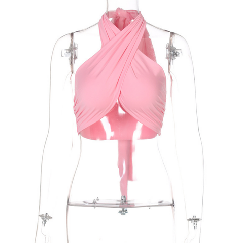 Criss Cross Women cropped Bottoming  Women