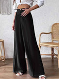 High Waist Wide Leg Pants
