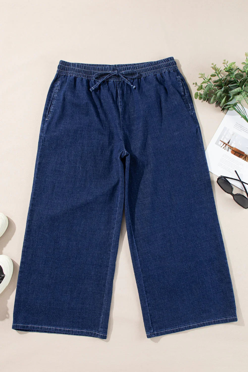Analeia Wide Leg Casual PLUS Jeans