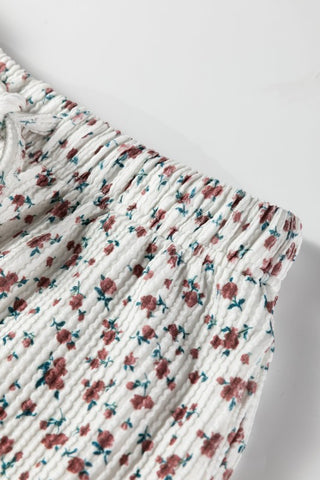 Marisol Floral Henley Two Piece Sets