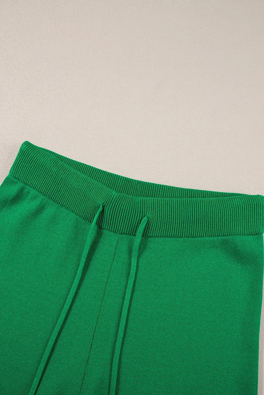 Wanda Contrast Trim and Drawstring Two Piece Set