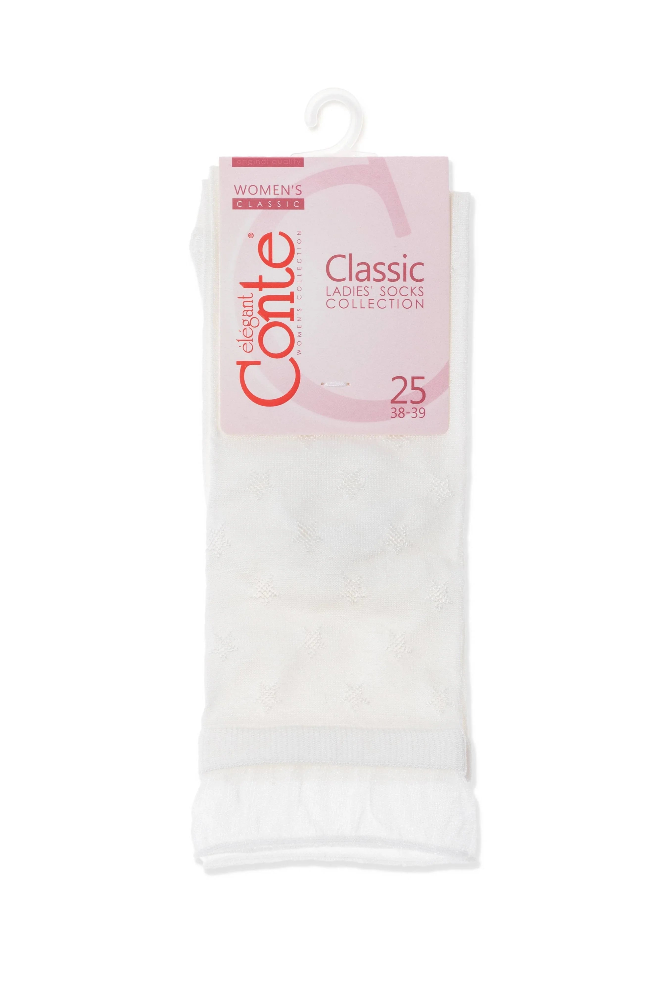Conte Socks Classic - 491 Decorative Transparent Mesh