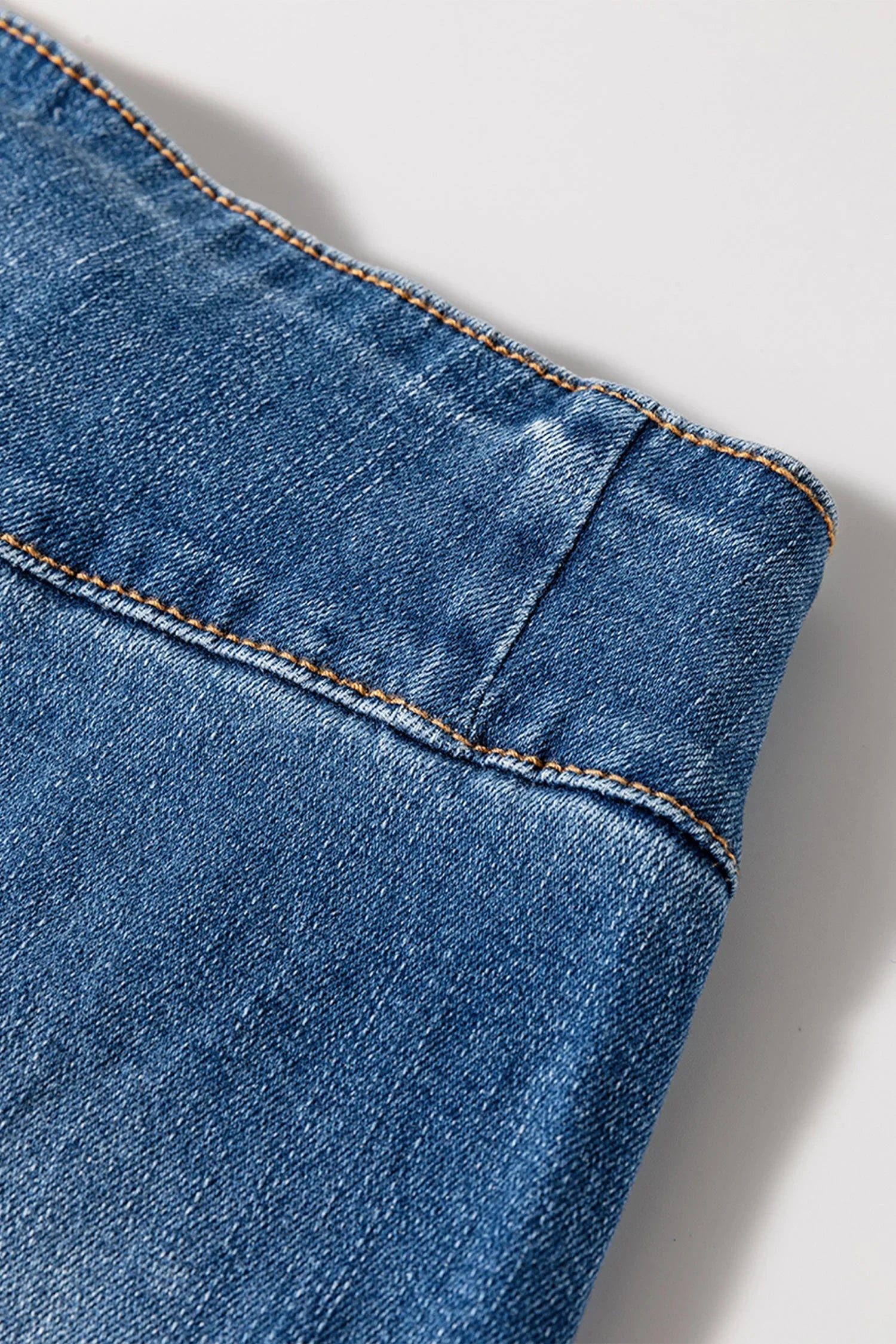 Jaylani Raw Hem Flare Jeans