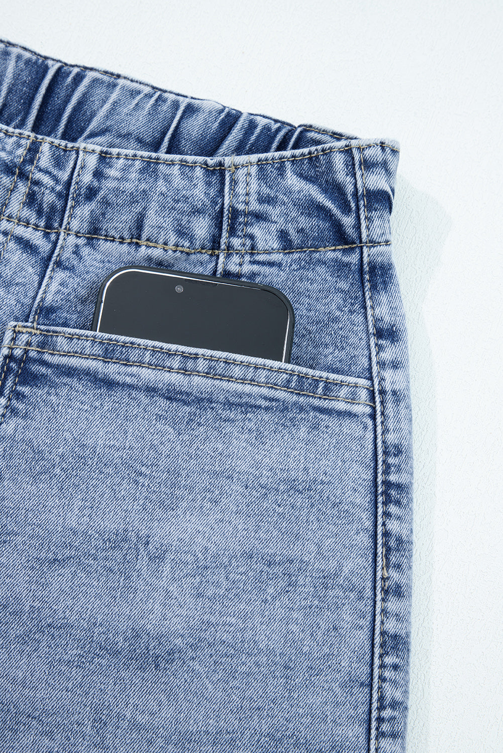 Bella Paperbag Waist Barrel Jeans