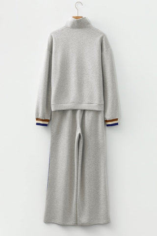 Elisa Stripe Patchwork Pullover Two Piece Sets