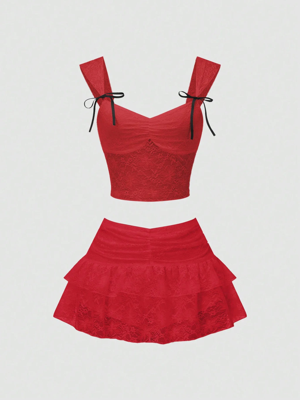 Fernanda Outfit Lace Camisole Two Piece Sets