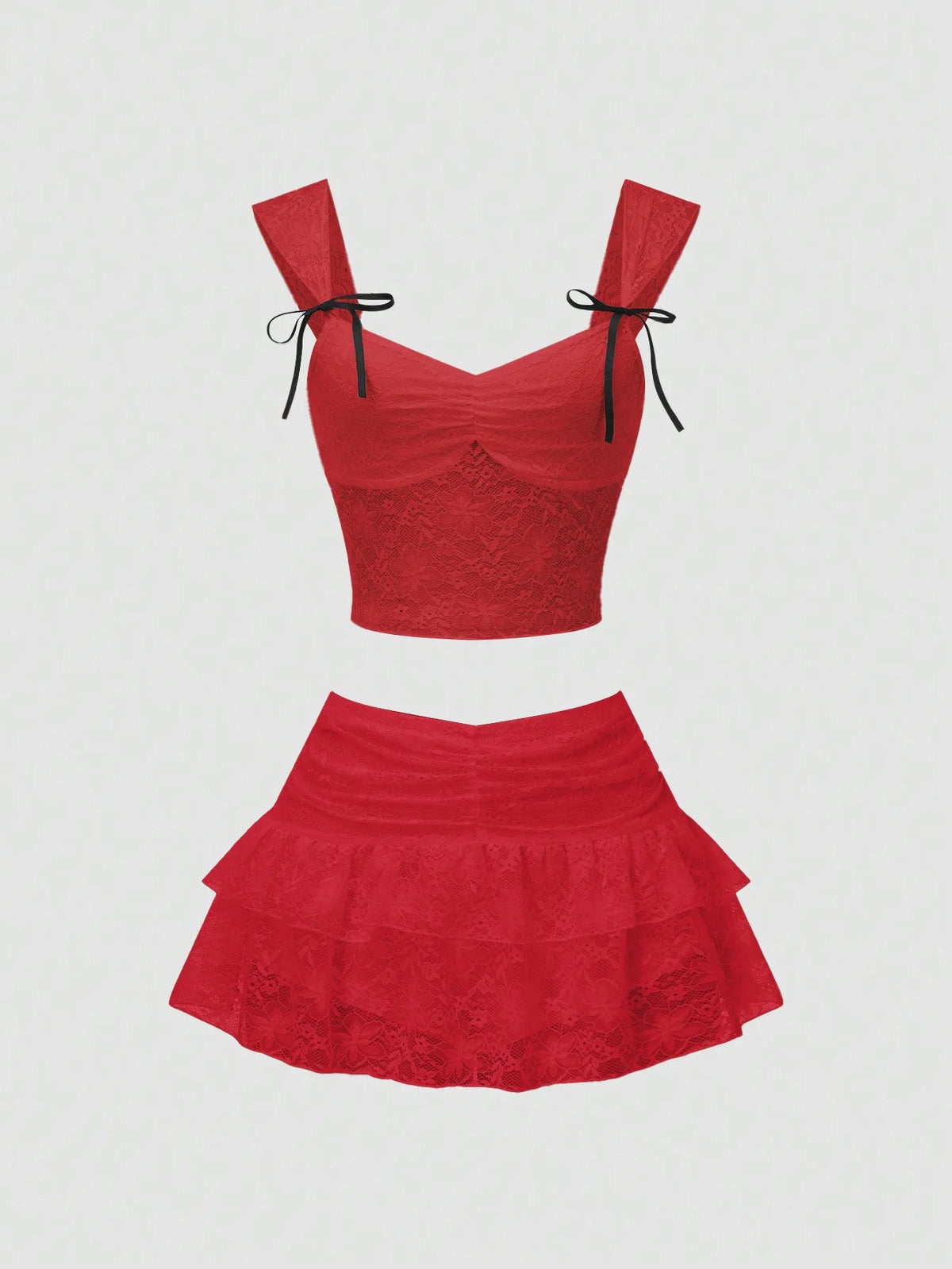 Fernanda Outfit Lace Camisole Two Piece Sets