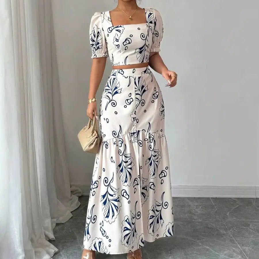 Karla Elegant Long Casual Matching Two Piece Sets