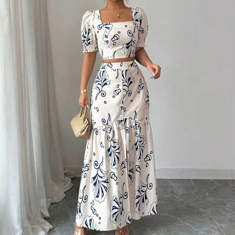 Karla Elegant Long Casual Matching Two Piece Sets