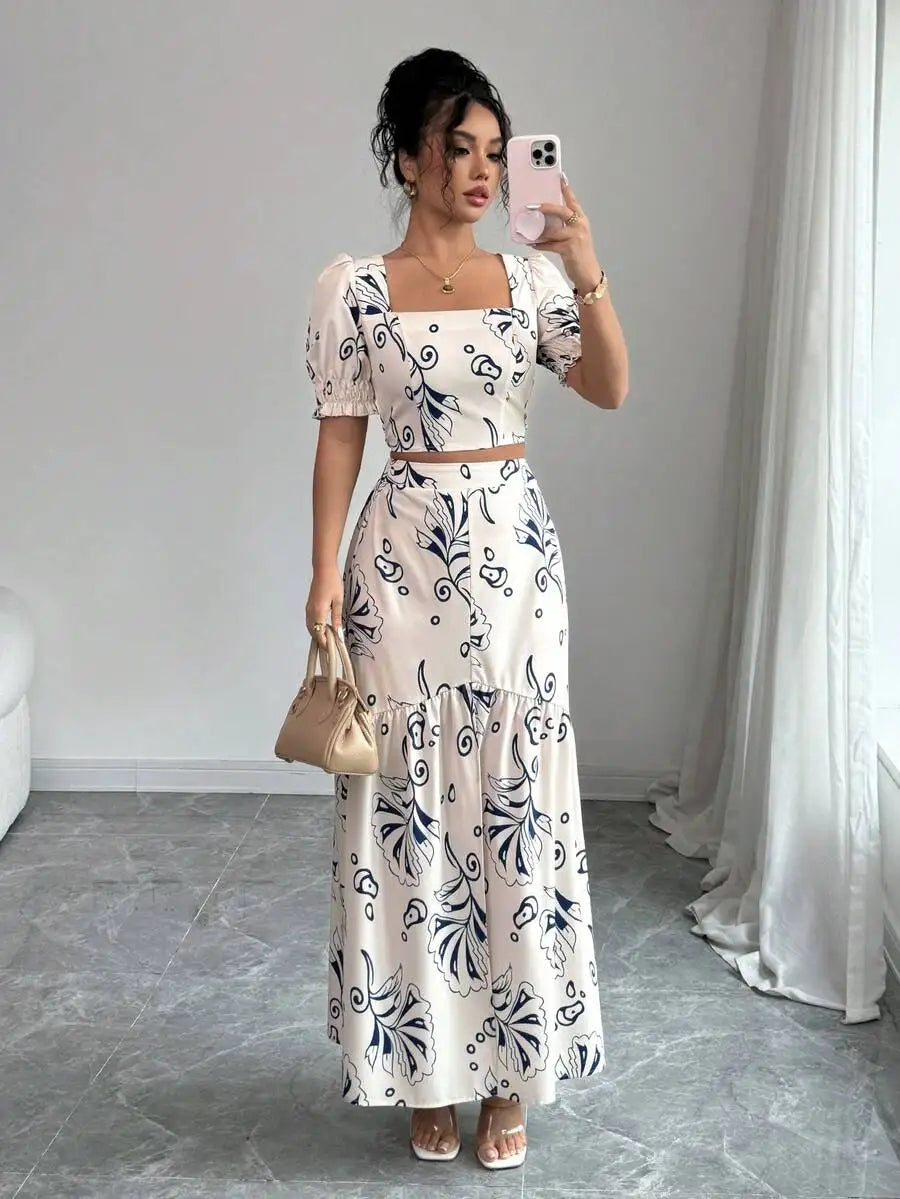 Karla Elegant Long Casual Matching Two Piece Sets