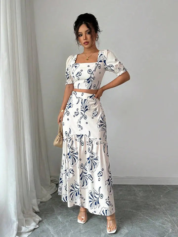 Karla Elegant Long Casual Matching Two Piece Sets