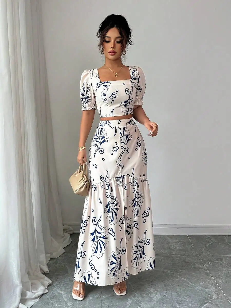 Karla Elegant Long Casual Matching Two Piece Sets