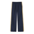 Gabriela Patchwork Nylon Tracksuit High Neck Two Piece Sets