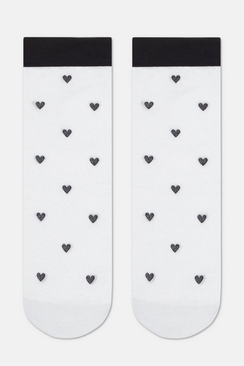 Shimmering Socks Conte Fantasy - "Hearts" Designs