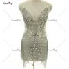 Oakland Gold Shiny Rhinestone Beaded Patch Embellishments Crystal Bridal Rhinestone Dress