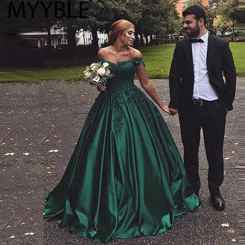 Toms River Long Floor Length Formal Robe De Soiree Elegant Green Evening Dresses