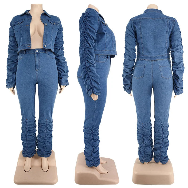 Ernestina Plus Size Sets Clothing Two Piece Sets