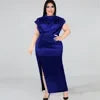 Richmond Sexy High Collar Temperament Slim Fit High Waist Evening Dress