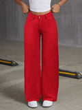 Walpack Township High Quality Vintage Ladies Jeans High-Waisted Straight-Leg Cotton Denim