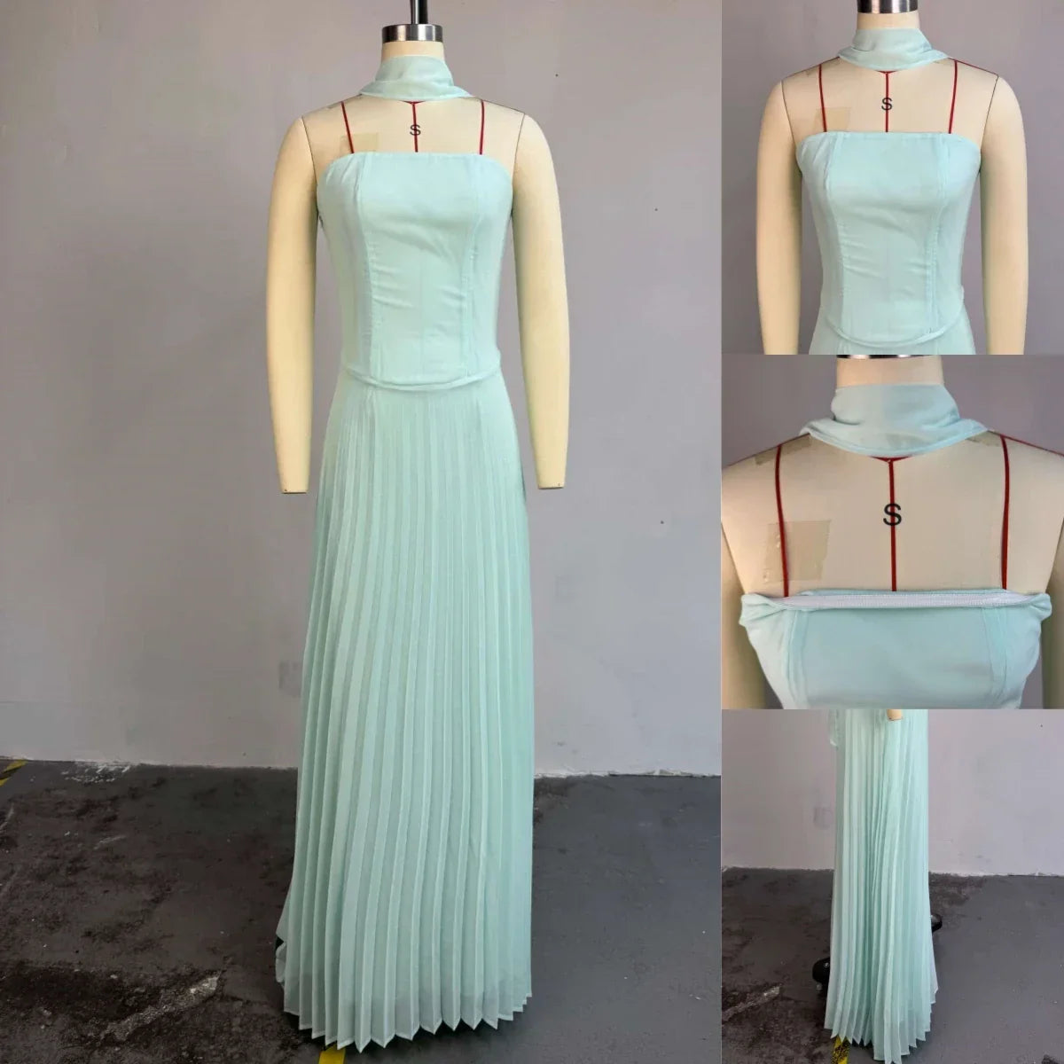 Upperglade Elegant Clothing Boutique Sleeveless Long Maxi Dress