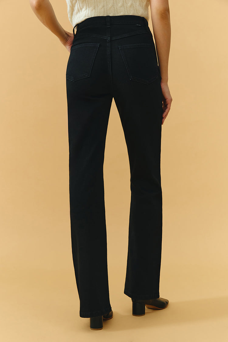 Barbara High Rise Bootcut Zip Fly Jeans