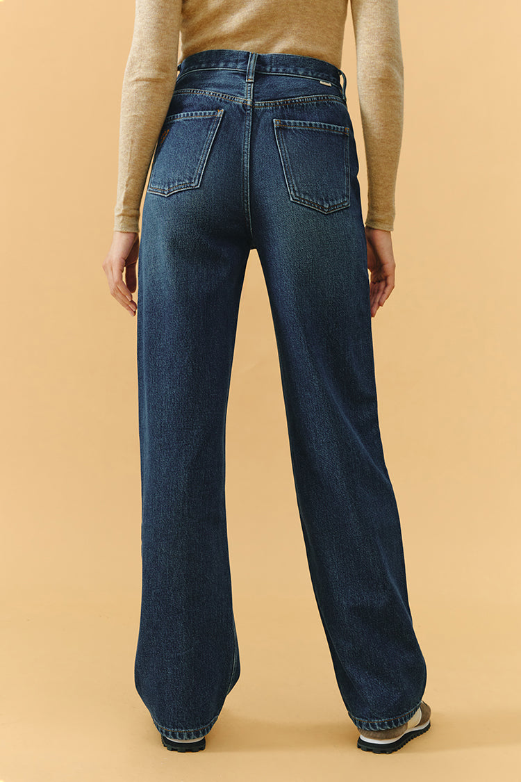 Coney Island Whitefish High Rise Wide Jeans