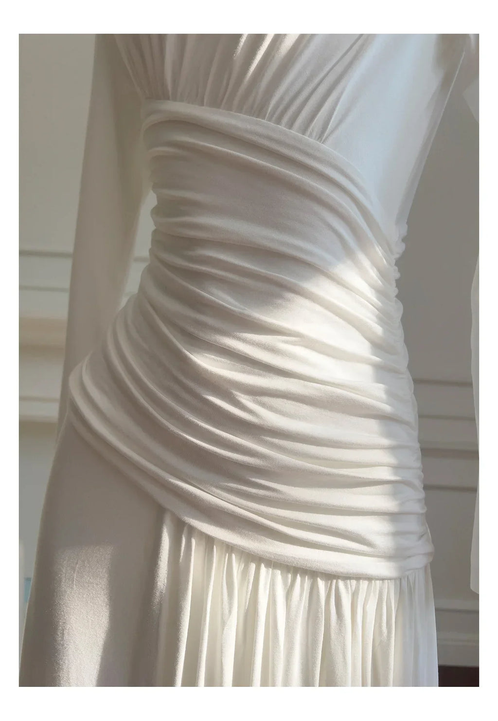 Helvetia Elegant Casual Solid Color Simple Loose Long Ladies Stunnig Dress
