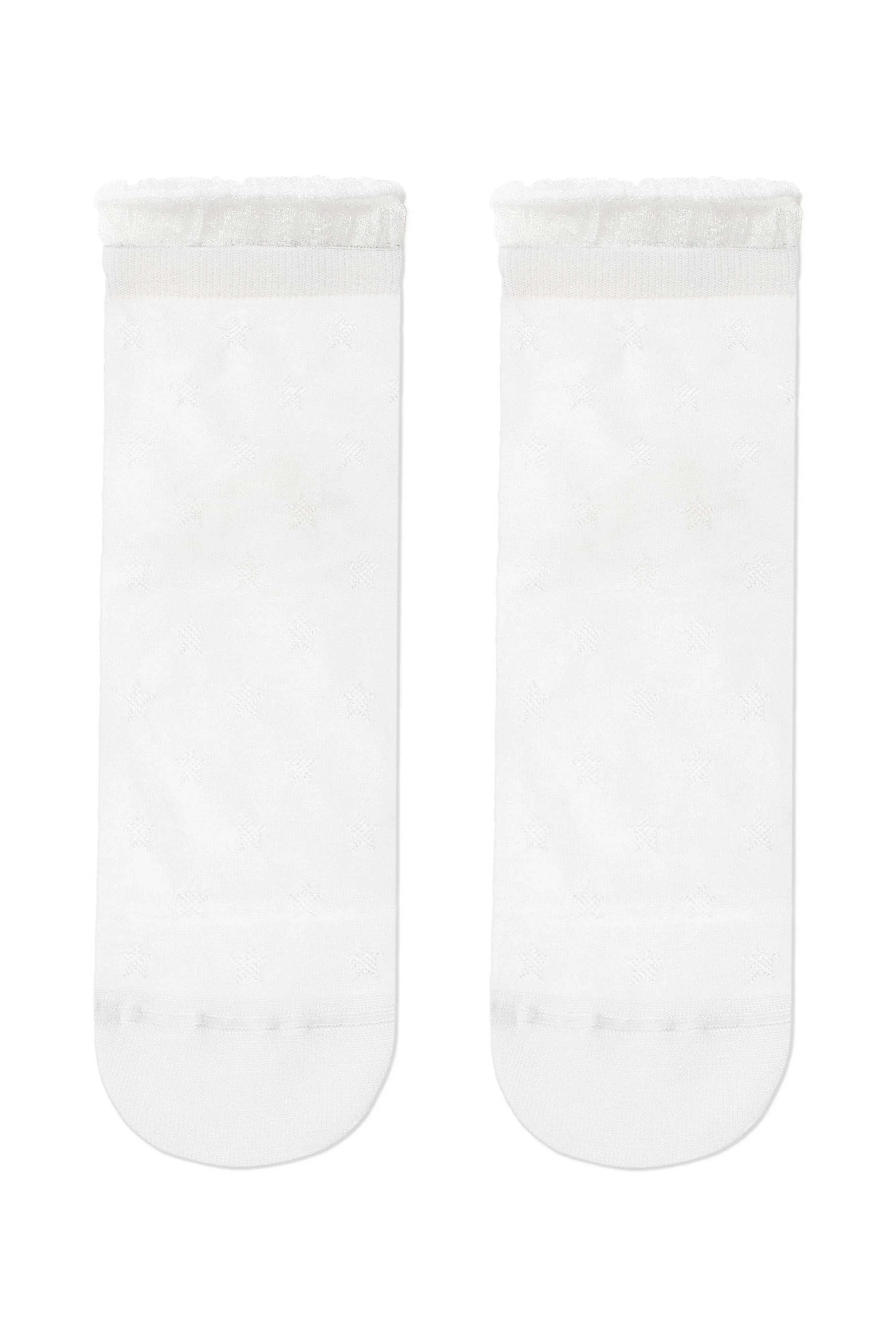 Conte Socks Classic - 491 Decorative Transparent Mesh
