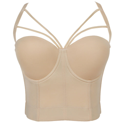 Women Shaping Corset  with Steel Ring Backless