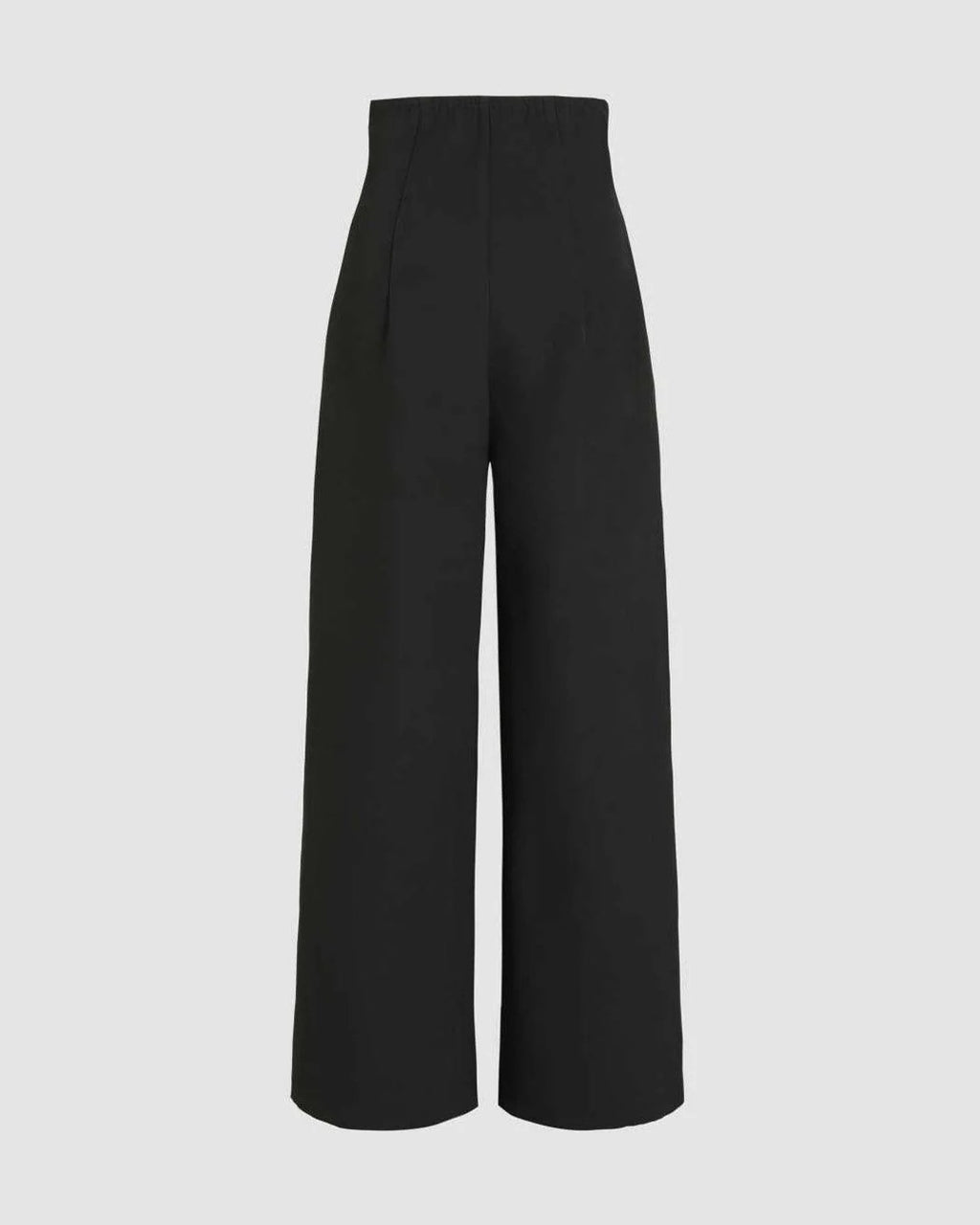 Straight Drooping High Grade Non Elastic Work Pant Small Autumn Winter High End Loose Casual Women Wide Leg Work Pant