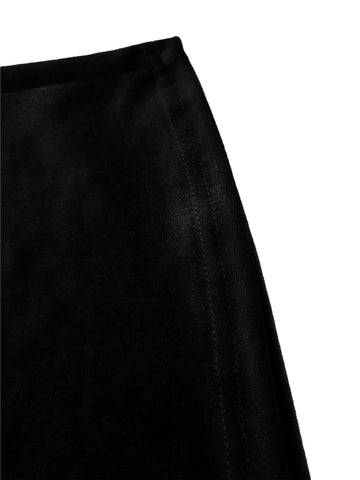 Women Clothing Autumn Winter High Sense Velvet Flared Pants Casual Bootcut Trousers