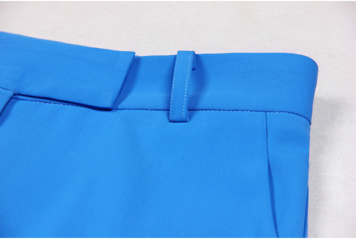 Goods Spring Autumn High Quality Narrow Version Straight Leg Pants Casual All Matching Comfortable Pants High Slimming Trousers