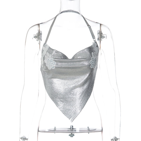 Arrival Nightclub Halter Backless Wrapped