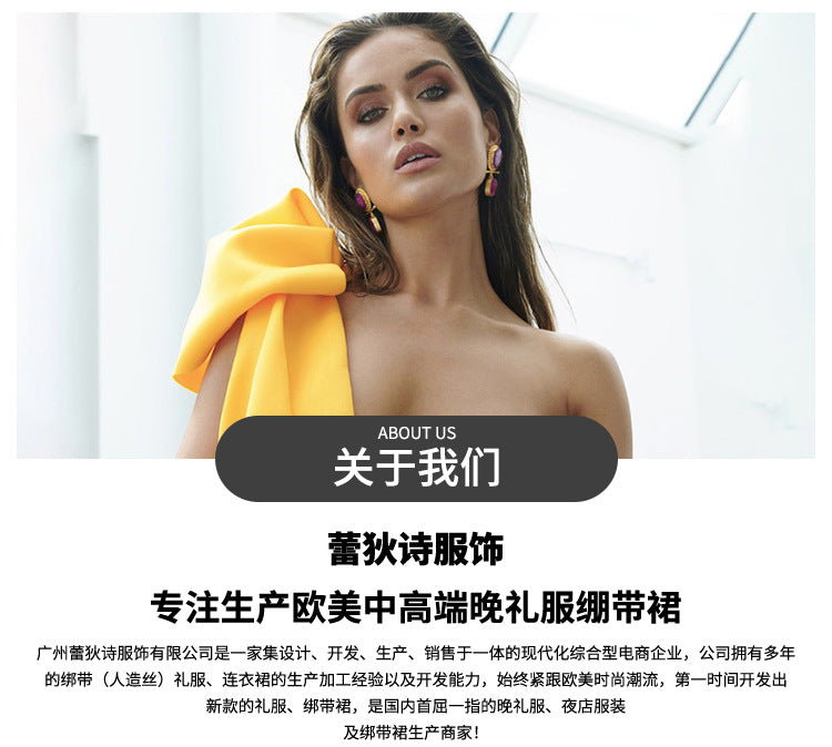 Old Forge One Shoulder Casual Elegant White Midi Dress