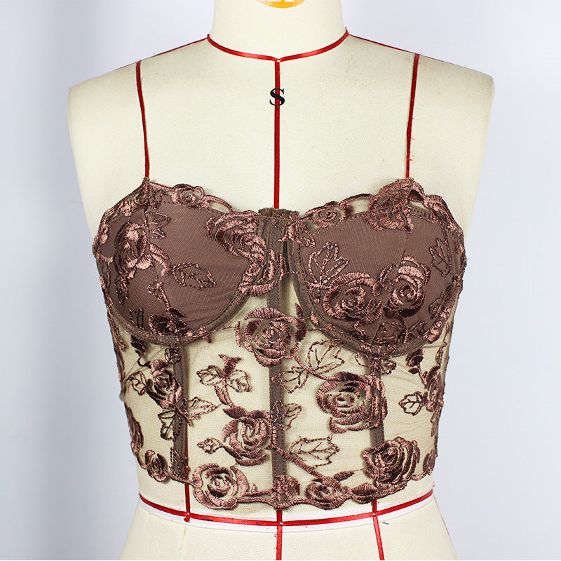 Sexy  Seductive Lace Bandeau Slim Women